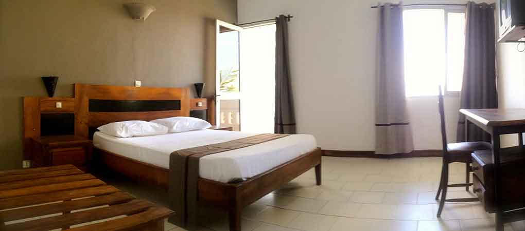 Hotel du Phare Majunga - une chambre