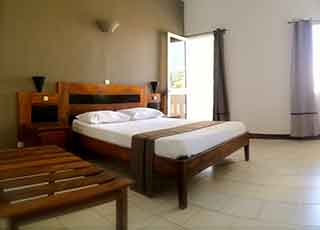 chambre double climatise avec ou sans cuisine